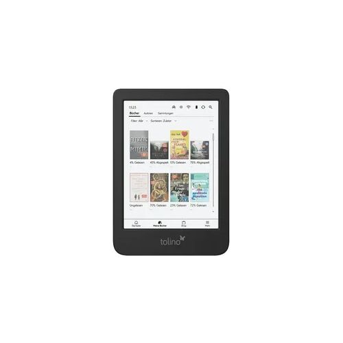 Tolino Shine Color E-Reader 15,2 cm (6 Zoll) 16 GB  (Schwarz)