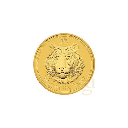 Perth Mint 10 Unzen Goldmünze Australien Lunar II Tiger 2010