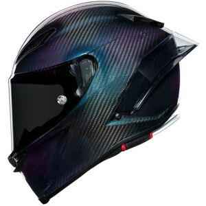 AGV Pista GP RR Iridium Carbon, Integralhelm Dunkelgrau/Grün/Lila M male