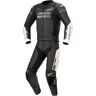 Alpinestars GP Force Chaser, Lederkombi 2tlg. Schwarz/Weiß 52 male