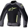 Alpinestars T-SP X Superair, Textiljacke Grau/Schwarz/Neon-Gelb L male