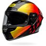 Bell Race Star DLX Flex Offset, Integralhelm Schwarz/Gelb/Rot M male