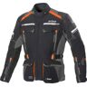 Büse Highland II, Textiljacke wasserdicht Schwarz/Dunkelgrau/Orange/Weiß 52 male