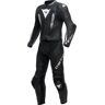 Dainese Laguna Seca 5, Lederkombi 2tlg. Schwarz/Schwarz/Weiß 44 male