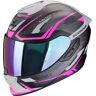 Scorpion EXO-1400 Evo Air II Accord, Integralhelm Matt Schwarz/Pink/Grau L male