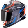 Scorpion EXO-R1 Evo Air Coup, Integralhelm Schwarz/Rot/Blau M male