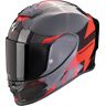 Scorpion EXO-R1 Evo Carbon Air Rally, Integralhelm Schwarz/Rot M male