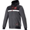 Alpinestars Chrome Street Honda, Textiljacke Grau/Schwarz/Rot XXL male