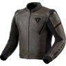 Revit Parallax, Leder-/Textiljacke Oliv/Schwarz 50 male