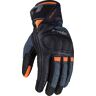 LS2 Air Raptor, Handschuhe perforiert Schwarz/Dunkelblau/Orange L male