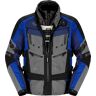 Spidi 4 Season Evo, Textiljacke H2Out Schwarz/Blau/Grau XL male