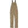 Carhartt Rugged Flex Rigby, Latzhose Beige W46/L30 male