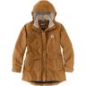 Carhartt Washed Duck, Mantel Damen Braun M female