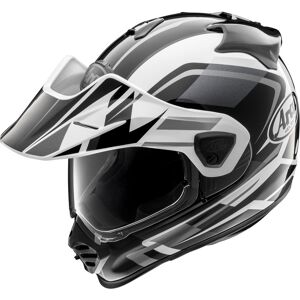 Arai Tour-X5 Discovery, Endurohelm Schwarz/Weiß/Grau S male