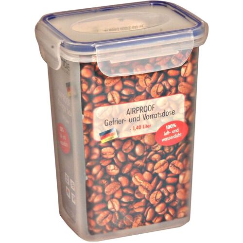 Axentia 3 Stück AXENTIA Airproof Kaffeedosen, Vorratsdosen, Frischhaltedosen Multifunktionsboxen 1,40 Liter, rechteckig, 13,5 x 10,5 x 18 cm, Set by Danto®