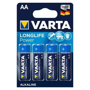 Varta 4er Set   LONGLIFE Power AA 1,5 V - Batterie Blau AA