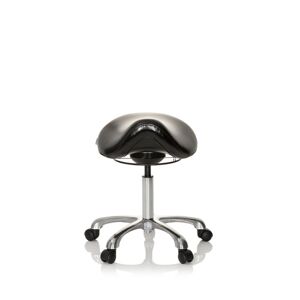 hjh OFFICE ORTHO SIT - Sattelhocker Schwarz