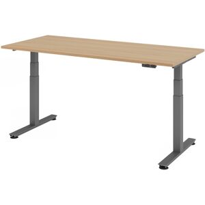 hjh OFFICE PRO XDSM 19 G   Schreibtisch - 180 x 80 Eiche elektrisch höhenverstellbar