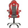 hjh OFFICE GAME SPORT - Gamingstuhl Weiß / Rot