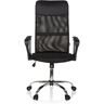 hjh OFFICE PURE NET - Home Office Chefsessel Schwarz