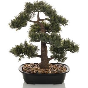 hjh OFFICE BONSAI - Kunstpflanze Grün