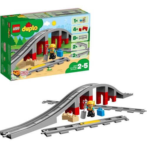 Lego DUPLO® 10872 - Eisenbahnbrücke und Schienen  Eisenbahnbrücke und Schienen (6213748)