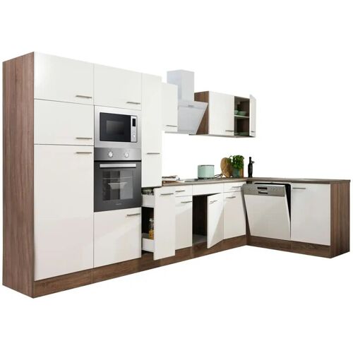 Küchenzeile ¦ weiß ¦ Maße (cm): B: 370 H: 205 Küche > Küchenblöcke & Küchenzeilen - Sconto