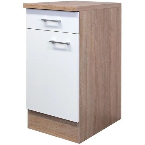 Unterschrank Mol ¦ weiß ¦ Maße (cm): B: 40 H: 85 T: 60.0 Küche > Küchenschränke > Unterschränke - Sconto