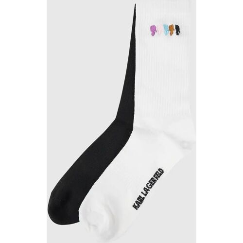 Karl Lagerfeld Socken im 2er-Pack mit Regenbogenfarben  men Black 35/38;39/42;43/46