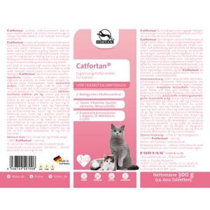 Fortan Catfortan Multivitamintabletten 0,3 kg