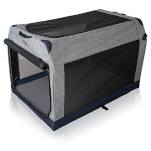Knuffelwuff faltbare Hundebox Transportbox Denali mit Aluminiumgestell M