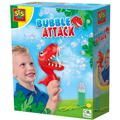 SES Creative Soap Bubble Set - Hungrig T-Rex - SES Creative - One Size - Spielzeug