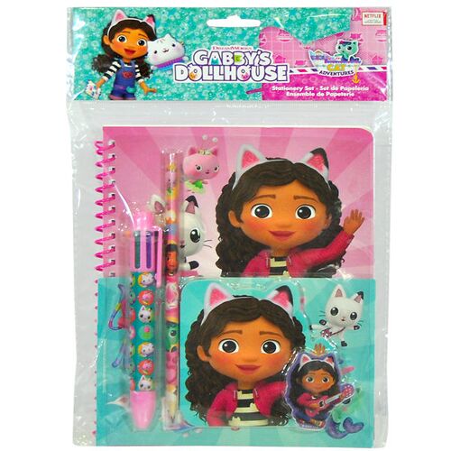 Gabby’s Dollhouse Bleistiftset m. Mehrfarbig Stift – One Size – Gabby’s Dollhouse Kreatives Spielset