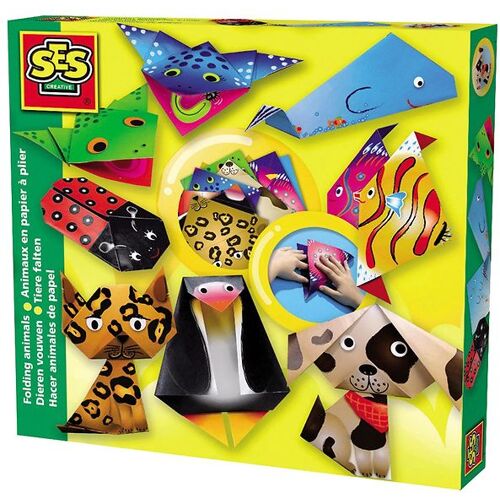 SES Creative Kreatives Spielset - Origami - Tiere - SES Creative - One Size - Kreatives Spielset