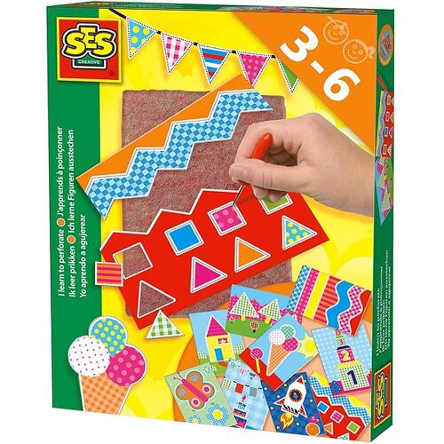 SES Creative Kreatives Spielset - Ich lerne das Perforieren - SES Creative - One Size - Kreatives Spielset