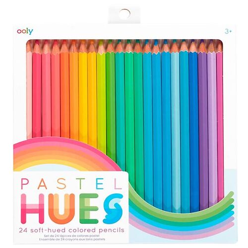 Ooly Buntstifte-Set - Pastel - 24 St. - Pastel Mix - One Size - Ooly Buntstifte-Set