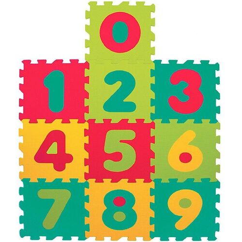 Ludi Spielmatte mit Zahlen - Multi - Ludi - One Size - Spielmatten