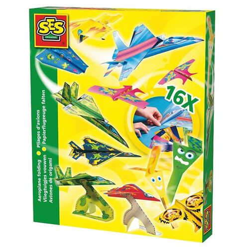 Creative SES Creative – Origami – Flugzeuge – One Size – SES Creative Kreatives Spielset