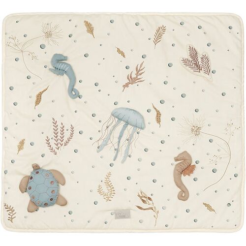 Cam Cam Krabbeldecke - 80x80 cm - Sea Garden - Cam Cam - One Size - Krabbeldecke