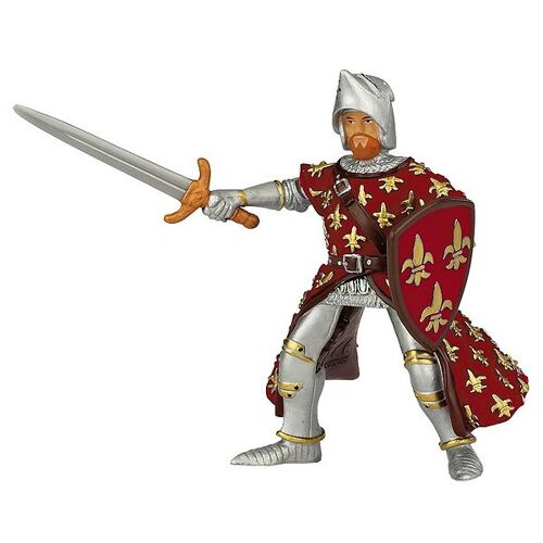 Papo Rot Prinz Philip - H: 9 cm - Papo - One Size - Spielzeugfiguren