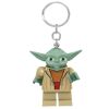 Star Wars Schlüsselanhänger m. Taschenlampe - LEGO® Yoda - LEGO® - One Size - Schlüsselanhänger