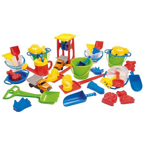 Dantoy Sandspielzeug - 38 Teile - Dantoy - One Size - Sandspielzeug