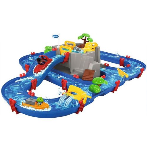 AquaPlay Wasserbahn - 70 Teile - 126x88 cm - Bjergsø - AquaPlay - One Size - Spielzeug