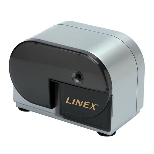 Linex Anspitzer - Elektrisch - Grau m. Tipp-Schublade - One Size - Linex Anspitzer