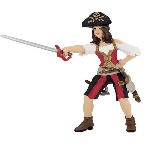 Papo Piratendame - H: 9 cm - Papo - One Size - Spielzeugfiguren