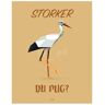 Hipd Poster - A3 - Stork - Hipd - One Size - Poster