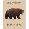 Hipd Poster - A3 - Bear - Hipd - One Size - Poster