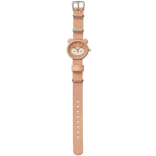 Fabelab Armbanduhr – Bear – Alt Rose – One Size – Fabelab Armbanduhr