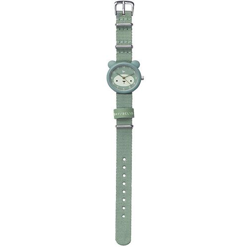 Fabelab Armbanduhr – Bear – Ferienhaus Blue – One Size – Fabelab Armbanduhr