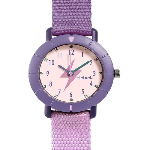 Djeco Armbanduhr - Purple Flash - One Size - Djeco Armbanduhr